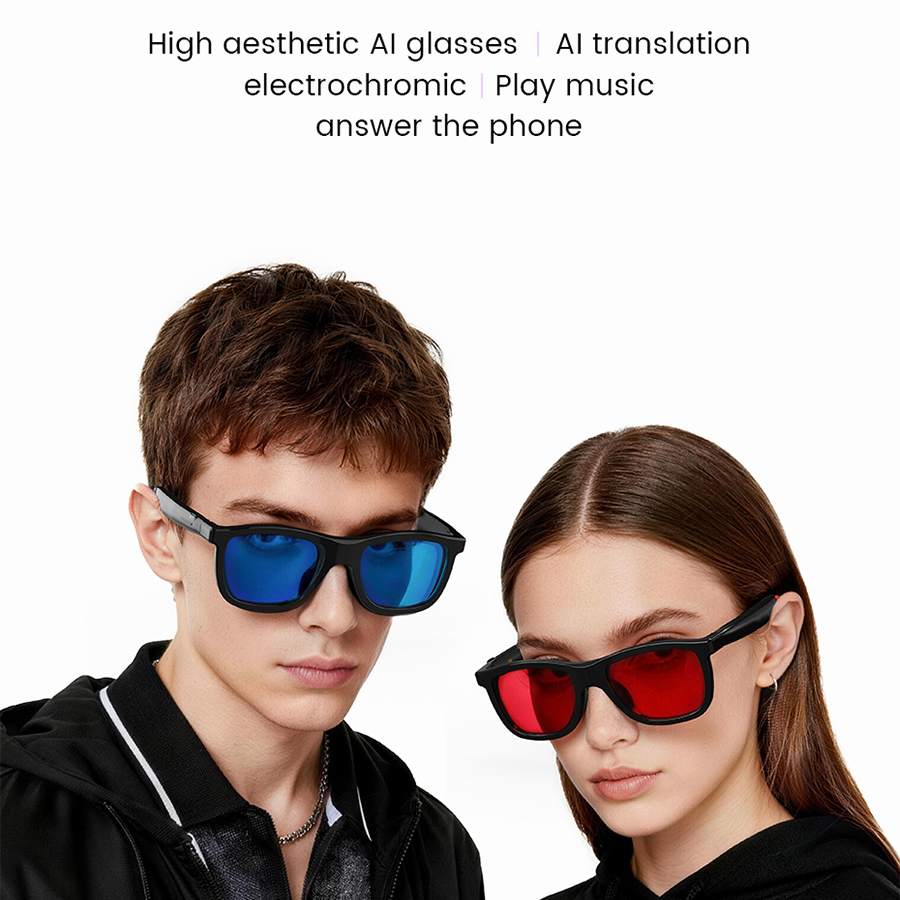 LUSBY Audio AI Glasses