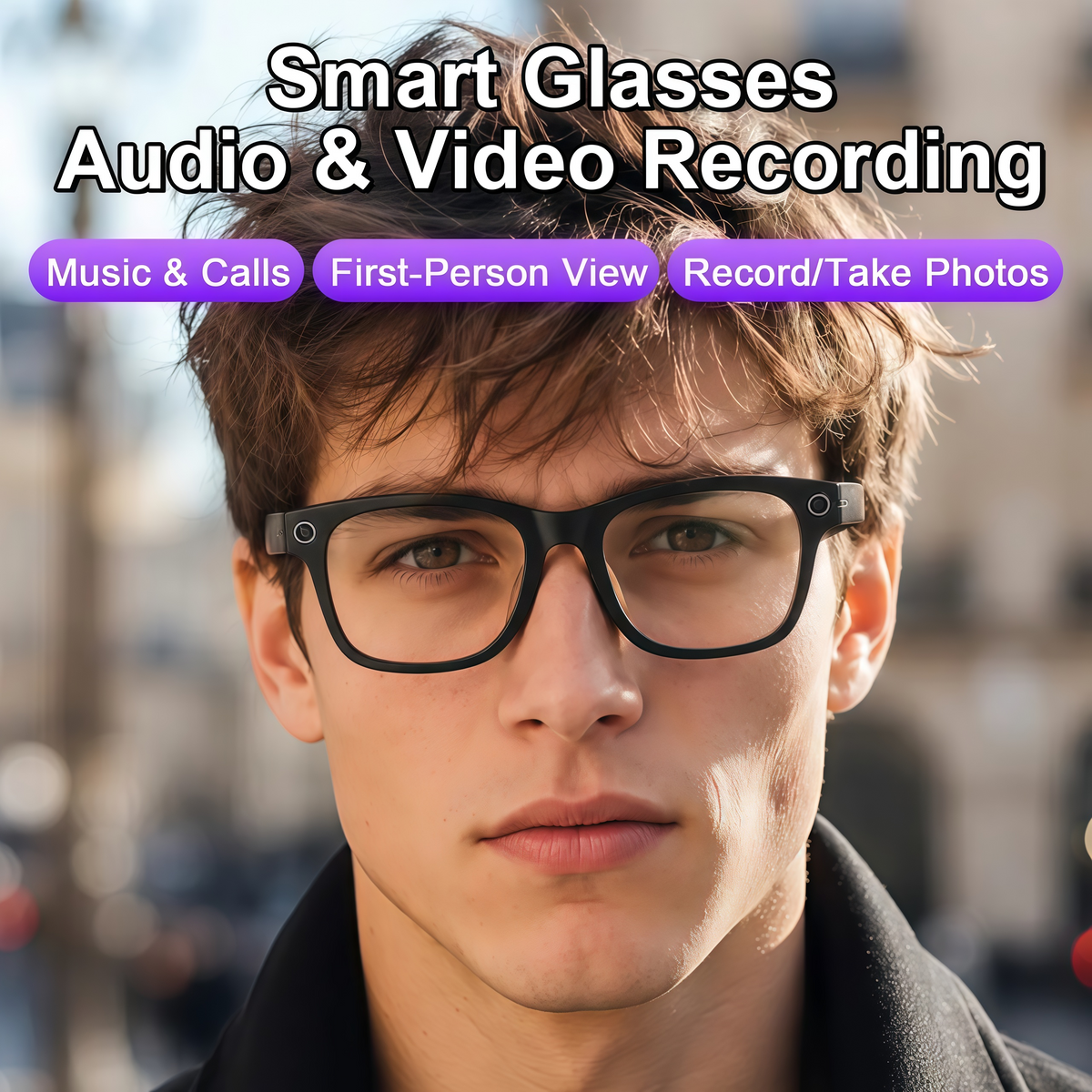 LUSBY Camera AI Glasses