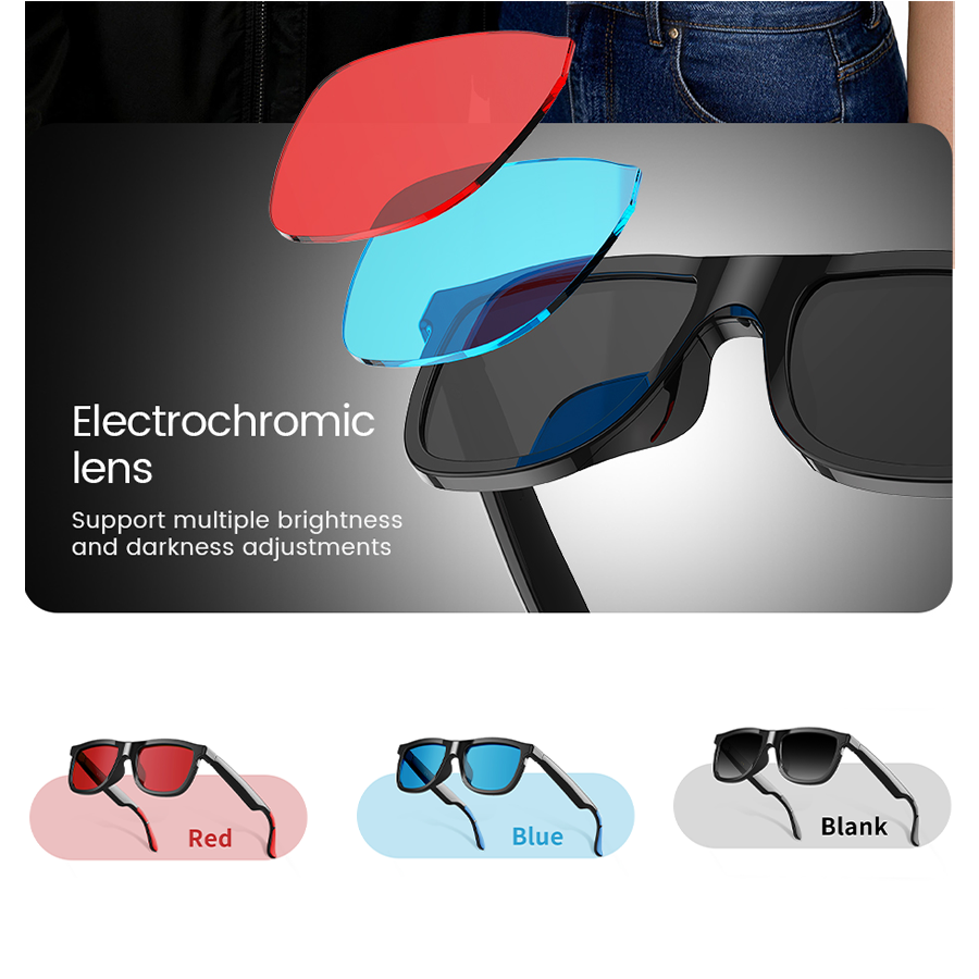 LUSBY Audio AI Glasses