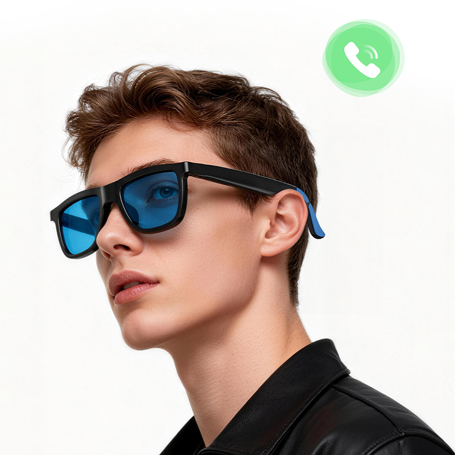 LUSBY Audio AI Glasses