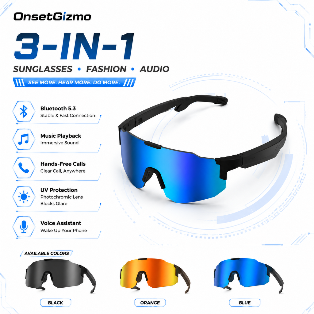 LUSBY Sport AI Glasses
