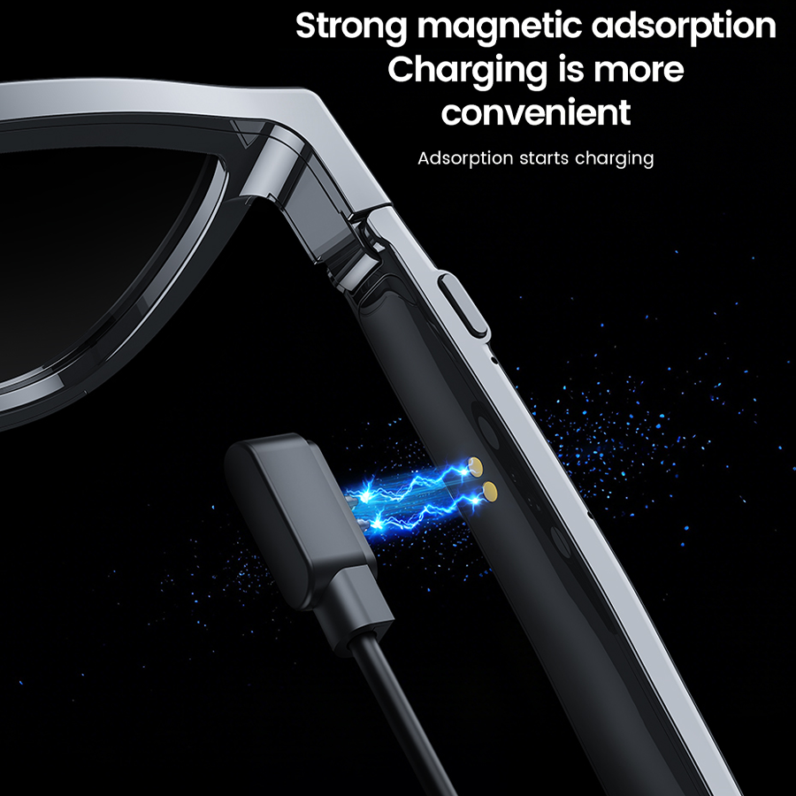 LUSBY Audio AI Glasses