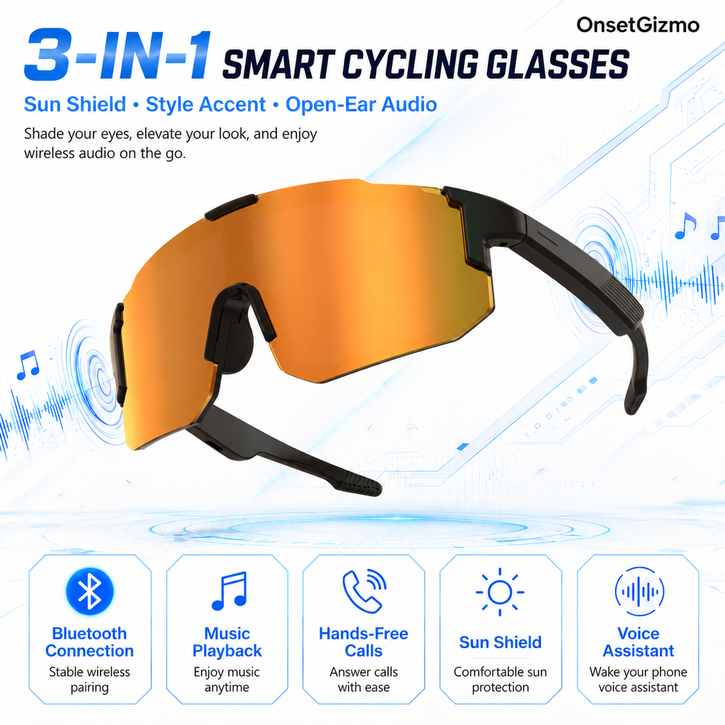 LUSBY Sport AI Glasses