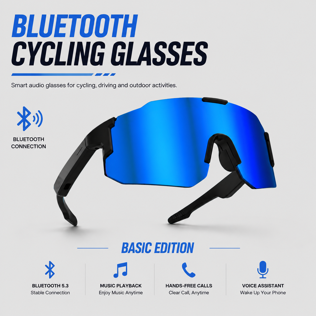 LUSBY Sport AI Glasses
