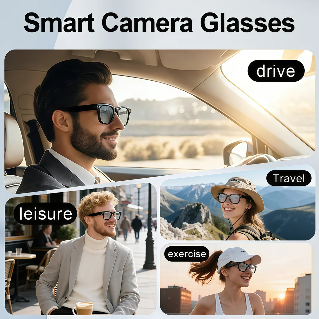 LUSBY Camera AI Glasses
