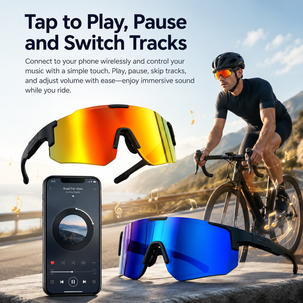 LUSBY Sport AI Glasses